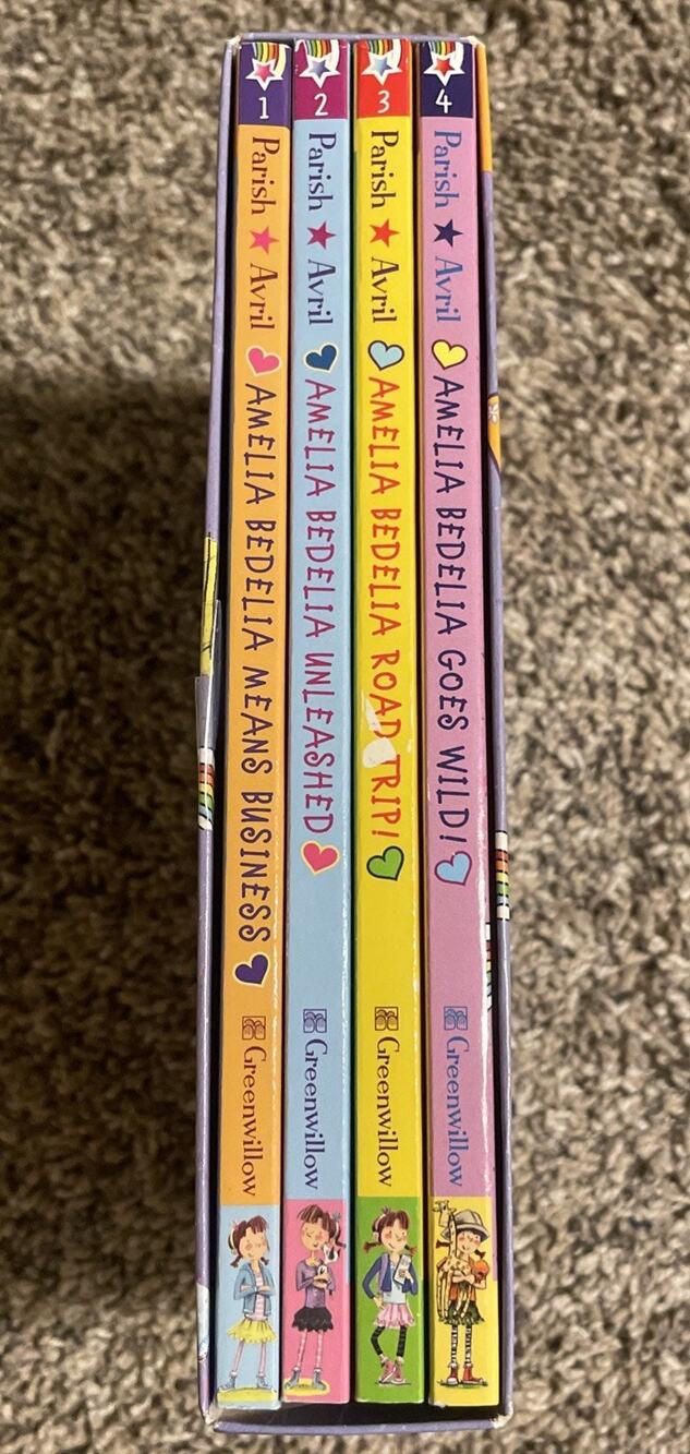 Amelia Bedelia Chapter Book 4-Book Box Set Books 1-4 by Herman Parish Paperback